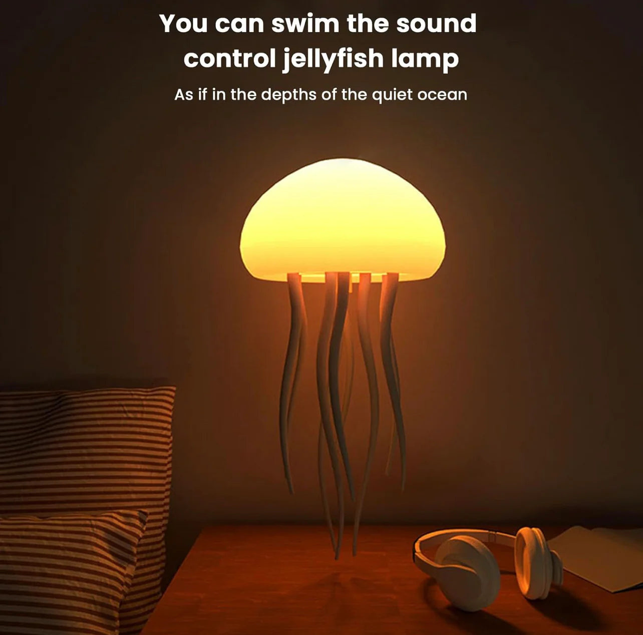 Glowing Jellyfish Motion Lamp - Little Bear Sense